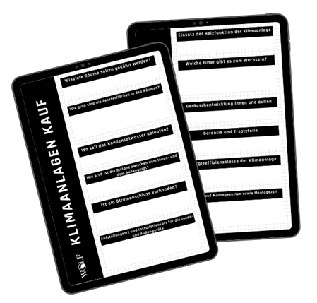 Checkliste Klimaanlagenkauf