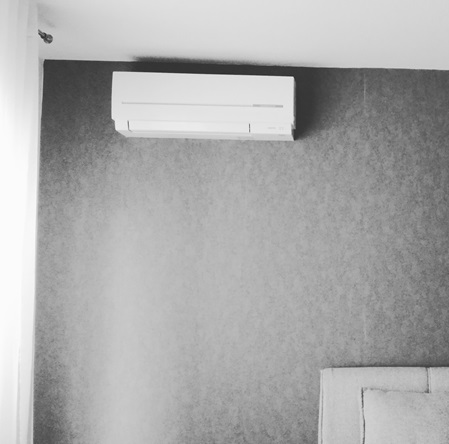 Klimaanlage im Schlafzimmer