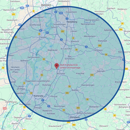 Umkreis Wolf Kältetechnik